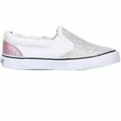 SWEET YEARS Kinder Mädchen Halbschuhe Sneaker Silber/rosa/weiß -Günstiges Kinderschuhe Geschäft 10233528 06