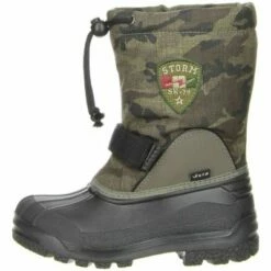 Vista Canada POLAR Kinder Winterstiefel Snowboots Camouflage -Günstiges Kinderschuhe Geschäft 10233551 05