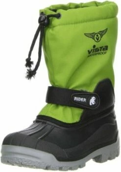 Vista Canada POLAR Kinder Winterstiefel Snowboots Herausnehmbarer Innenschuh Grün