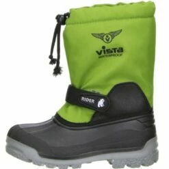 Vista Canada POLAR Kinder Winterstiefel Snowboots Herausnehmbarer Innenschuh Grün -Günstiges Kinderschuhe Geschäft 10233572 05