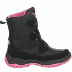 ConWay Kinder Winterstiefel Snowboots Schwarz -Günstiges Kinderschuhe Geschäft 10233587 06
