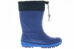 G&G Kinder Mädchen Jungen Wasserdichte Gefütterte Gummistiefel Regenschuhe Stiefeletten Blau -Günstiges Kinderschuhe Geschäft 18448369 06
