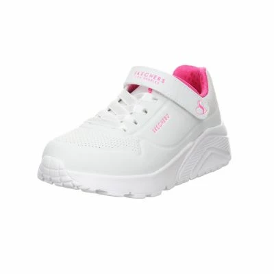 SKECHERS Mädchen Schnürhalbschuhe Uno Lite Sneaker Kinderschuhe Synthetik Uni Halbschuhe 3 SKECHERS Mädchen Schnürhalbschuhe Uno Lite Sneaker Kinderschuhe Synthetik Uni Halbschuhe