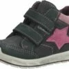 PEPINO By RICOSTA Baby Lauflernschuhe Krabbelschuhe Pepino Kimi Klettschuh Babyschuhe Mädchen Veloursleder Uni Halbschuhe -Günstiges Kinderschuhe Geschäft 20988097 01