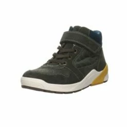 Lurchi Jungen Schnürhalbschuhe Rubin-Tex Boots Kinderschuhe Leder-/Textilkombination Gemustert Halbschuhe