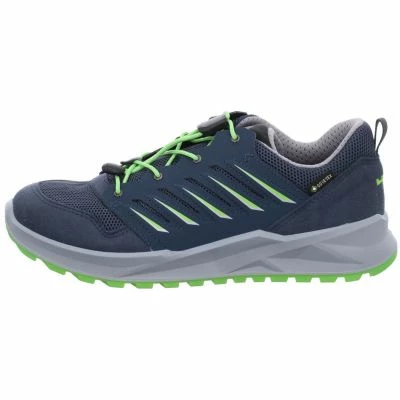 LOWA Jungen Schnürhalbschuhe Axos GTX Lo Outdoorschuh Kinderschuhe Leder-/Textilkombination Uni Halbschuhe 4 LOWA Jungen Schnürhalbschuhe Axos GTX Lo Outdoorschuh Kinderschuhe Leder-/Textilkombination Uni Halbschuhe – Bild 2