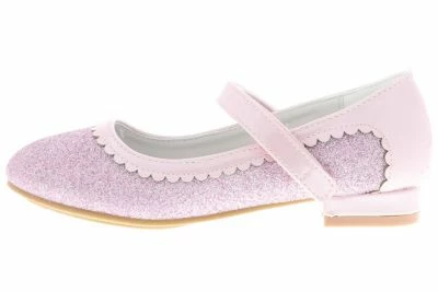ConWay Kinder Mädchen Ballerinas Glitzer Blockabsatz Lila/pink/rosa 7 ConWay Kinder Mädchen Ballerinas Glitzer Blockabsatz Lila/pink/rosa – Bild 5