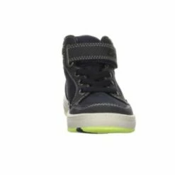 Lurchi Jungen Schnürhalbschuhe Doran Boots Kinderschuhe Leder-/Textilkombination Uni Halbschuhe -Günstiges Kinderschuhe Geschäft 27069406 03