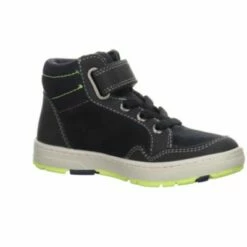 Lurchi Jungen Schnürhalbschuhe Doran Boots Kinderschuhe Leder-/Textilkombination Uni Halbschuhe -Günstiges Kinderschuhe Geschäft 27069406 06