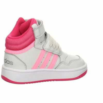 Adidas Mädchen Sneaker Schuhe Hoops Klettschuh Kinderschuhe Synthetik Logoprint Halbschuhe 7 Adidas Mädchen Sneaker Schuhe Hoops Klettschuh Kinderschuhe Synthetik Logoprint Halbschuhe – Bild 5