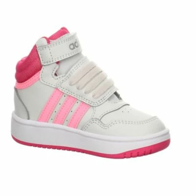 Adidas Mädchen Sneaker Schuhe Hoops Klettschuh Kinderschuhe Synthetik Logoprint Halbschuhe 8 Adidas Mädchen Sneaker Schuhe Hoops Klettschuh Kinderschuhe Synthetik Logoprint Halbschuhe – Bild 6