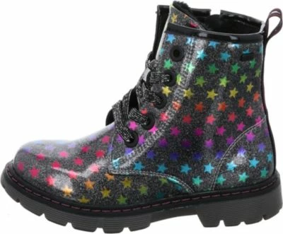 TOM TAILOR Schnürboots Synthetik Gemustert Stiefel 4 TOM TAILOR Schnürboots Synthetik Gemustert Stiefel – Bild 2