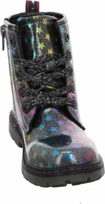 TOM TAILOR Schnürboots Synthetik Gemustert Stiefel 5 TOM TAILOR Schnürboots Synthetik Gemustert Stiefel – Bild 3