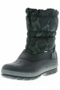 Vista Antarctica Kinder Jungen Mädchen Damen Winterstiefel Schneestiefel Snowboots Camouflage Anthrazit/mehrfarbig