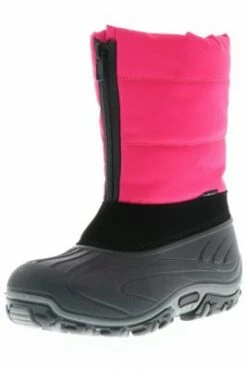 Vista Kinder Mädchen Winterstiefel Snowboots Halbschaft Pink