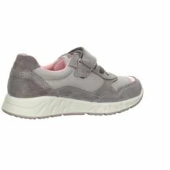 Lurchi Cilia Klettschuh Logostickerei Leder-/Textilkombination Gemustert Halbschuhe -Günstiges Kinderschuhe Geschäft 29444202 05